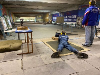 В Чебоксарах прошли республиканские соревнования по пулевой стрельбе среди молодежи допризывного возраста